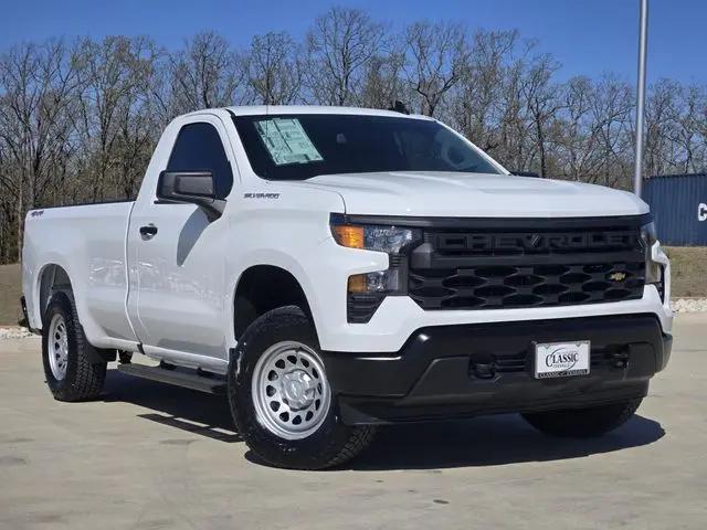 2025 Chevrolet Silverado 1500 4WD Regular Cab Long Bed WT for sale in Denison, TX