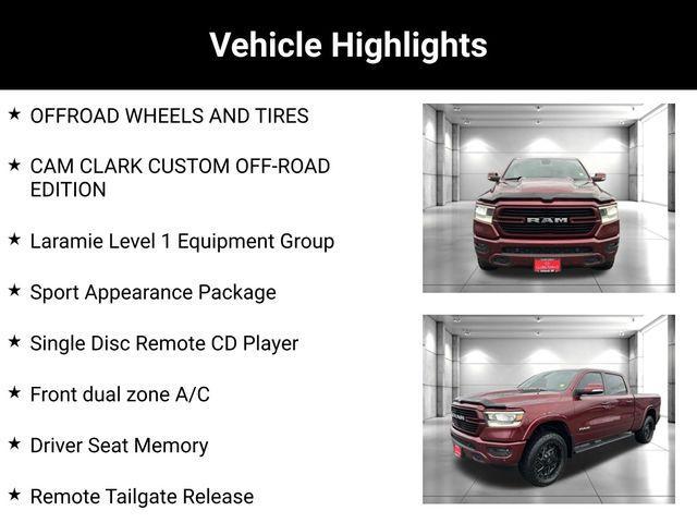 2019 Ram 1500 Laramie Crew Cab 4x4 6'4" Box