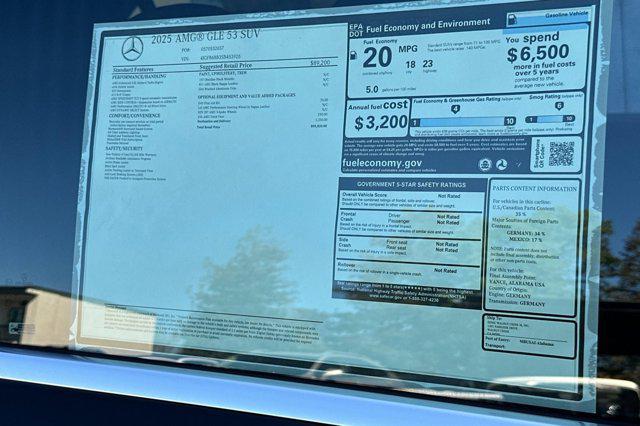 2025 Mercedes-Benz GLE AMG GLE 53 4MATIC+