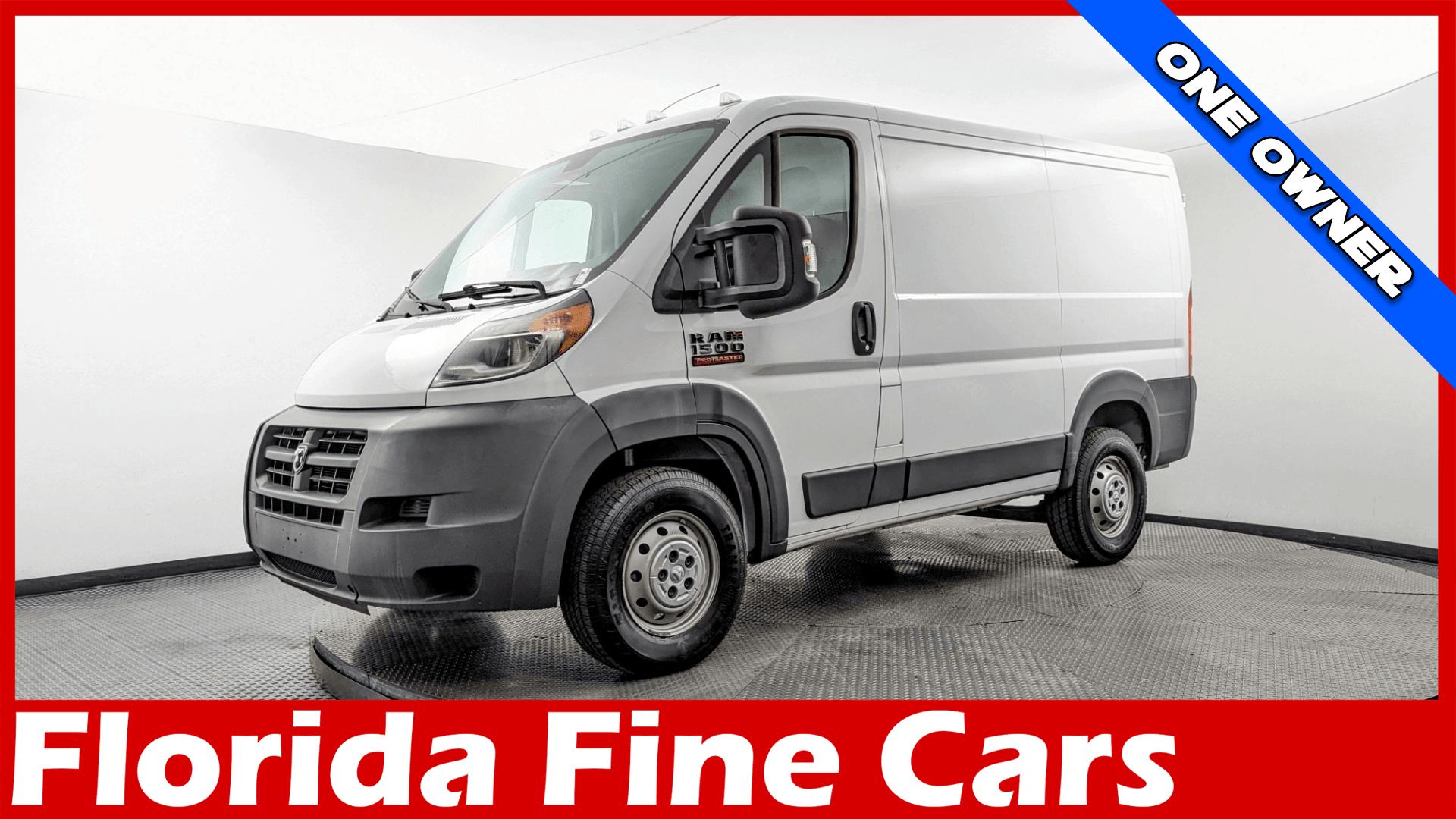 Bright White Clearcoat 2016 RAM ProMaster 1500 118 Low Roof Cargo Van Van Front-Wheel Drive Automatic