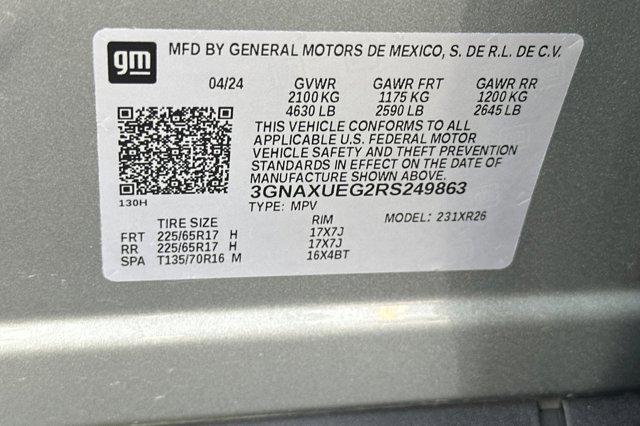 2024 Chevrolet Equinox AWD LT