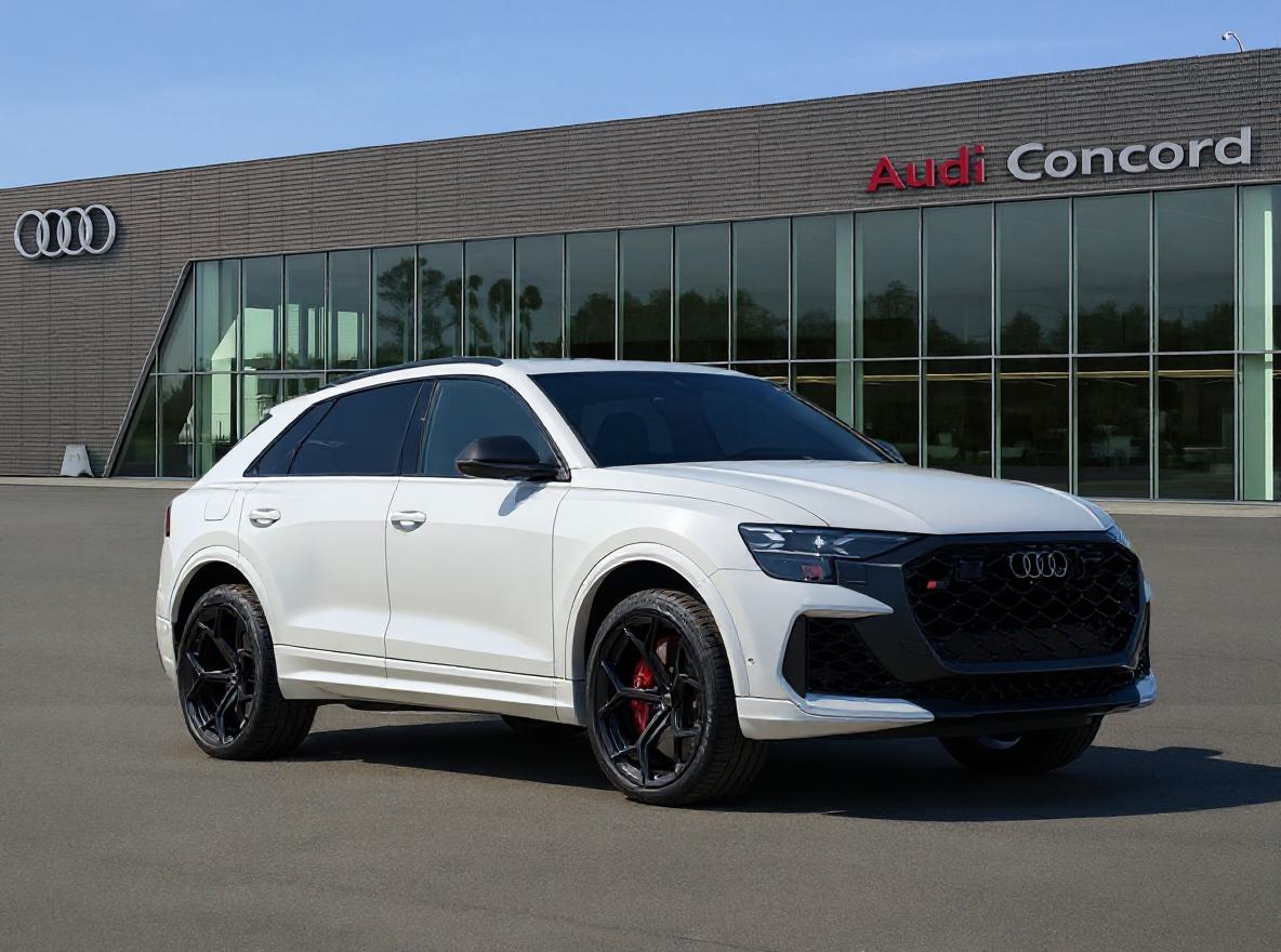 Glacier White Metallic 2026 Audi RS Q8 4.0T quattro Performance SUV / Crossover All-Wheel Drive Automatic