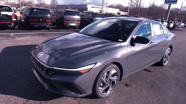 2026 Hyundai Elantra Hybrid Blue