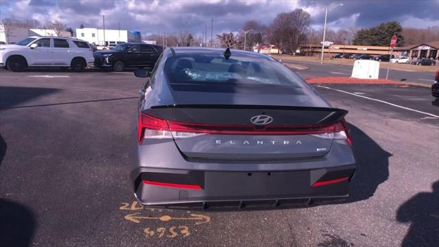 2026 Hyundai Elantra Hybrid Blue