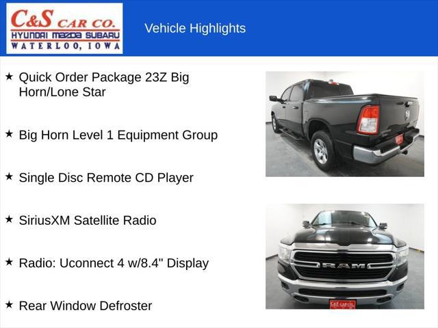 2019 Ram 1500 Big Horn/Lone Star Crew Cab 4x4 5'7" Box