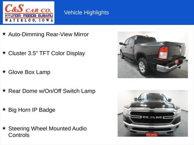 2019 Ram 1500 Big Horn/Lone Star Crew Cab 4x4 5'7" Box