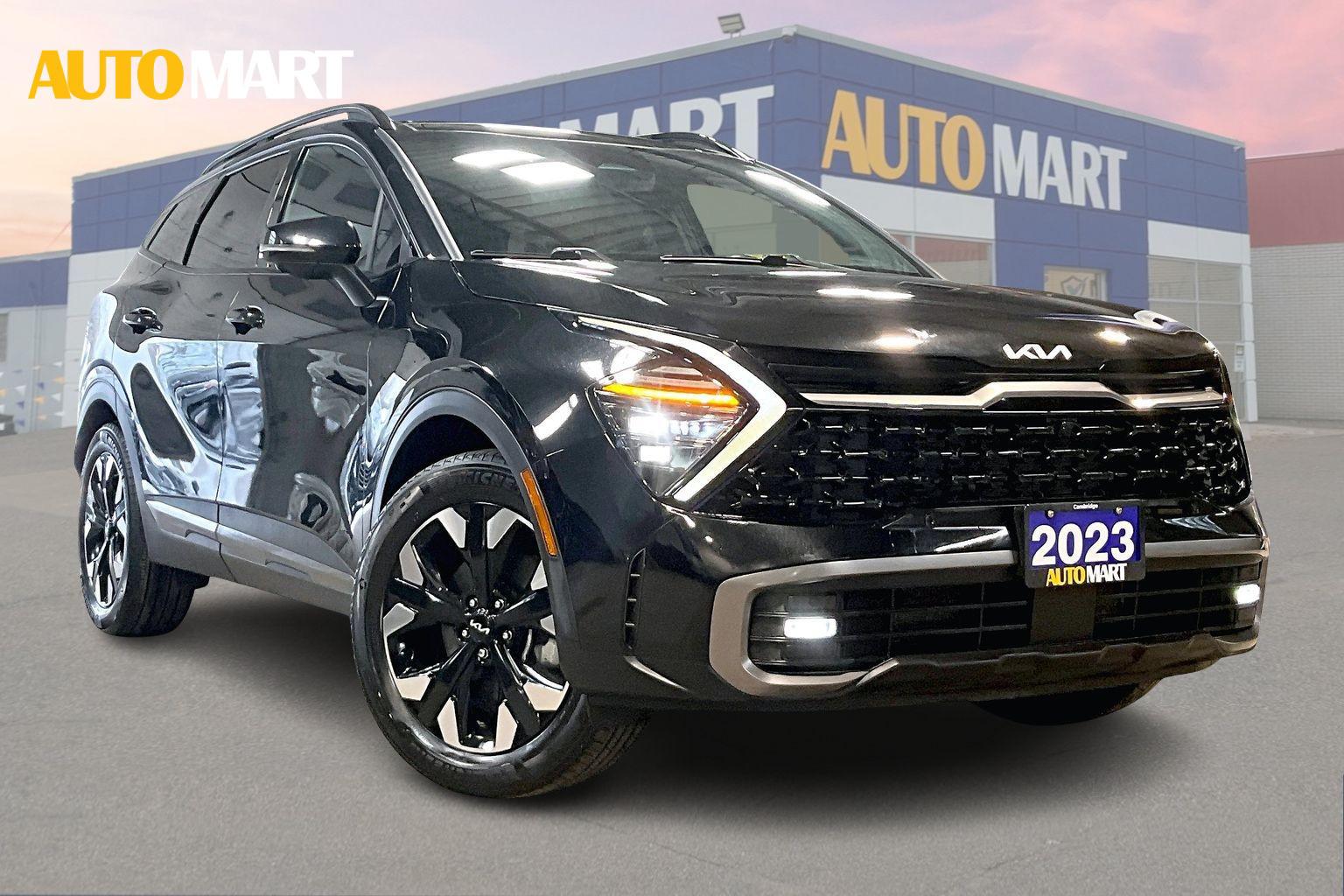 2023 Kia Sportage X-Line Limited AWD with Black Interior