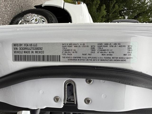 2026 Ram 3500 Laramie Crew Cab 4x4 8' Box