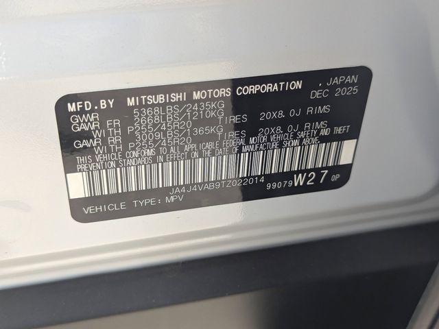 2026 Mitsubishi Outlander SE 1.5T S-AWC