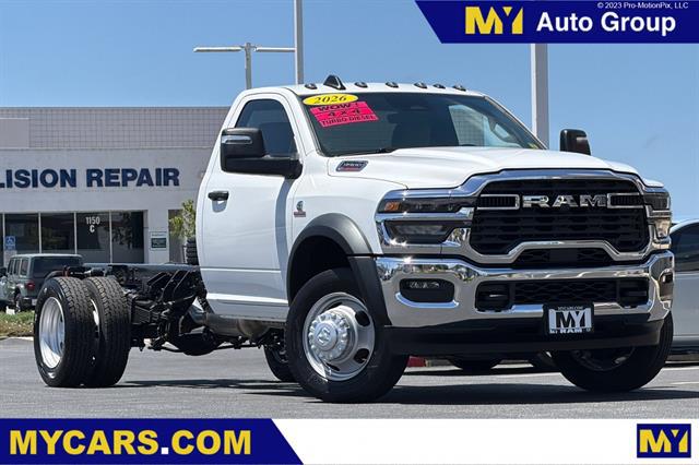 2026 RAM Ram 5500 Chassis Cab RAM 5500 TRADESMAN CHASSIS REGULAR CAB 4X4 84 CA