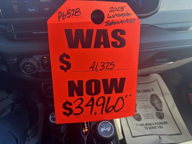 2025 Jeep Wrangler 4xe Sahara 4xe