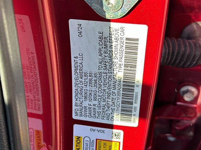 2024 Honda Accord EX