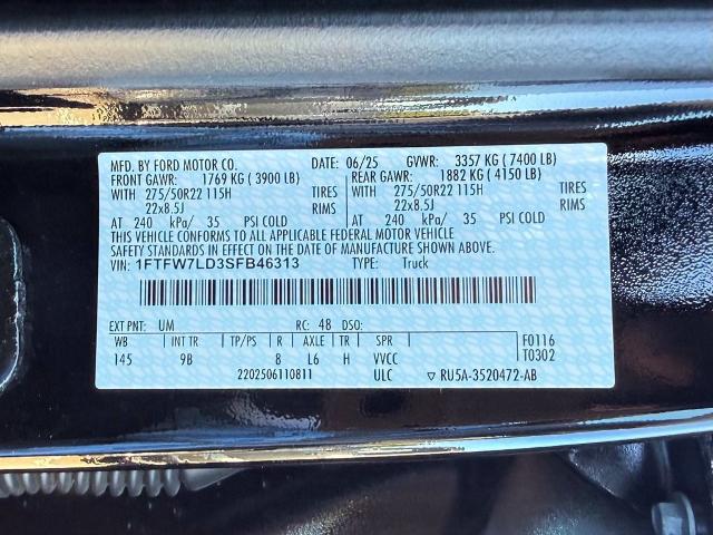 2025 Ford F-150 Platinum