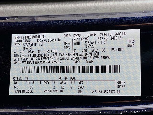 2021 Ford F-150 XLT