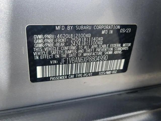 2023 Subaru WRX Limited