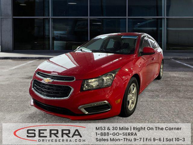 Red Hot 2016 Chevrolet Cruze Limited 1LT FWD Sedan Front-Wheel Drive Automatic