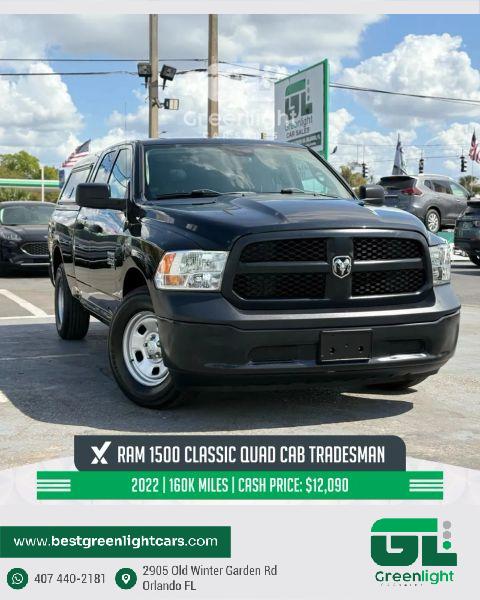 2022 Ram 1500 Classic Tradesman Quad Cab 4x2 6'4" Box