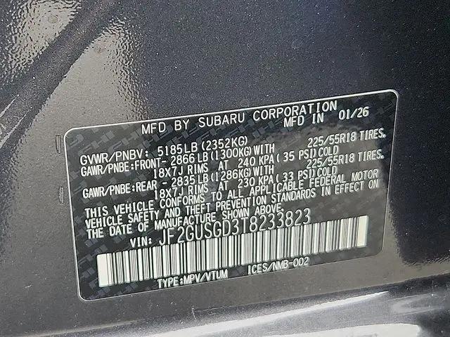 2026 Subaru Crosstrek Sport