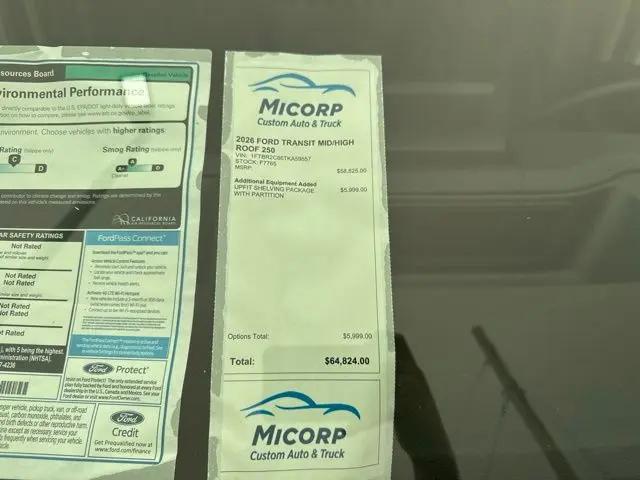 2026 Ford Transit Cargo Van T-250