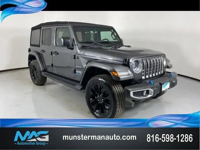 2023 Jeep Wrangler 4xe Sahara 4x4 for sale in Blue Springs, MO