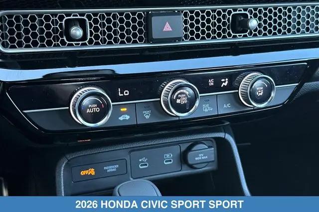 2026 Honda Civic Sport
