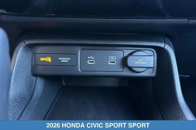 2026 Honda Civic Sport