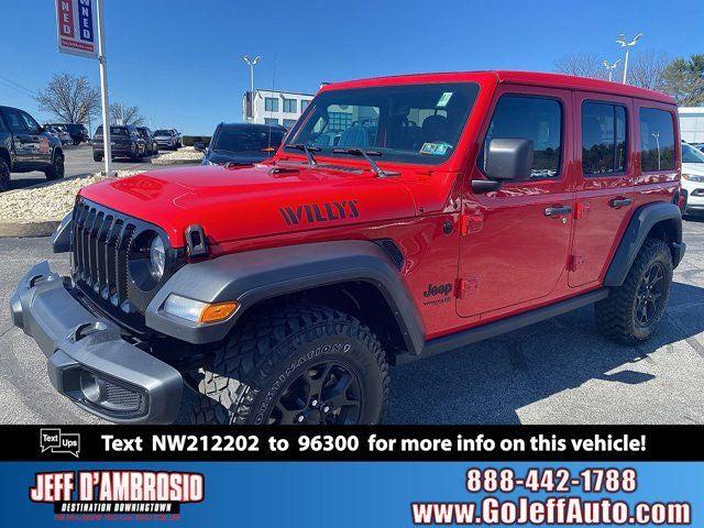 2022 Jeep Wrangler Unlimited Willys 4x4