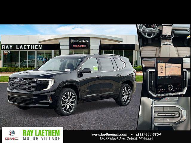 Black (Ebony Twilight Metallic) 2026 GMC Acadia Denali Ultimate AWD SUV / Crossover Four-Wheel Drive Automatic