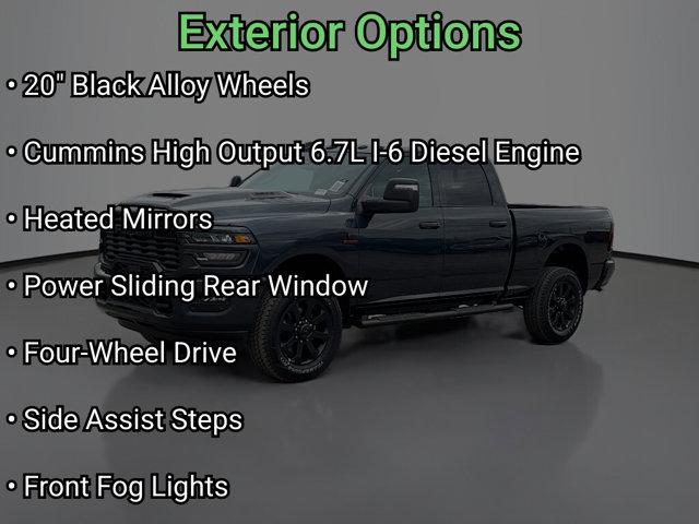 2026 Ram 2500 Black Express Crew Cab 4x4 6'4" Box