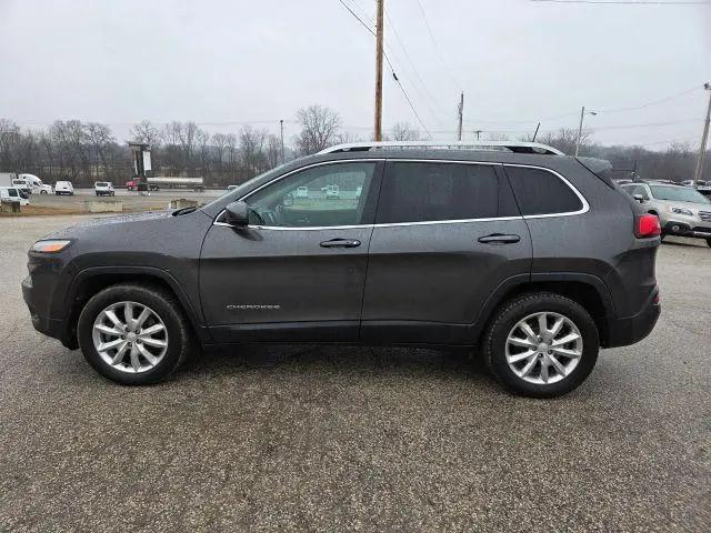 2017 Jeep Cherokee Limited 4x4 for sale near Delaware, OH