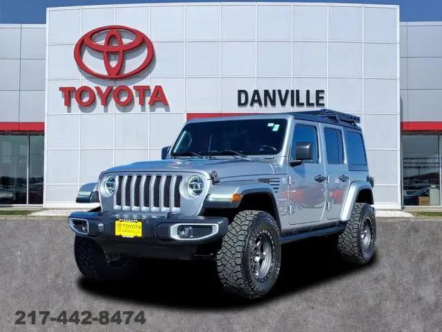 2018 Jeep Wrangler Unlimited Sahara 4x4 for sale in Tilton, IL