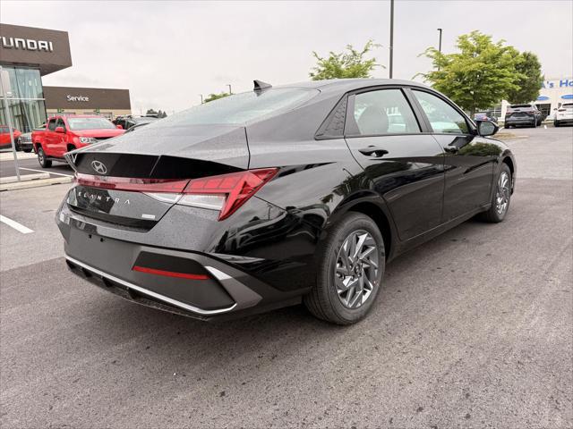 2026 Hyundai Elantra Hybrid Blue