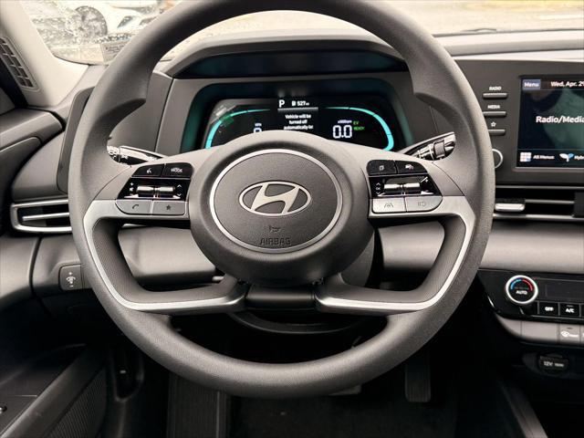 2026 Hyundai Elantra Hybrid Blue