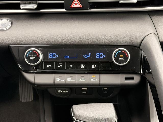 2026 Hyundai Elantra Hybrid Blue