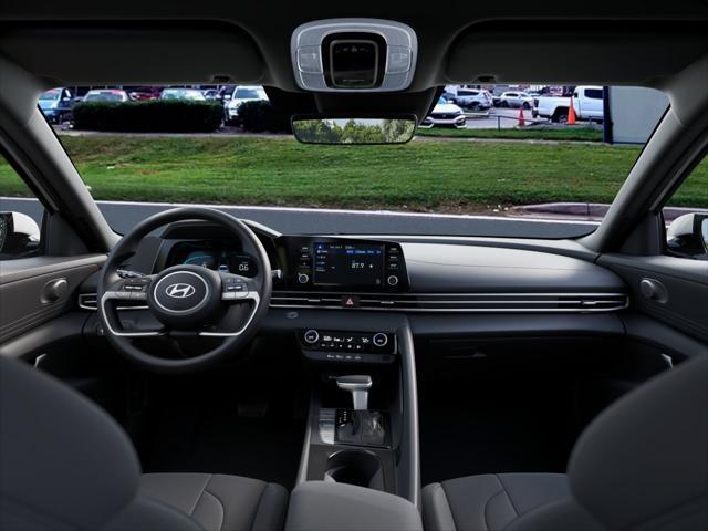 2026 Hyundai Elantra Hybrid Blue
