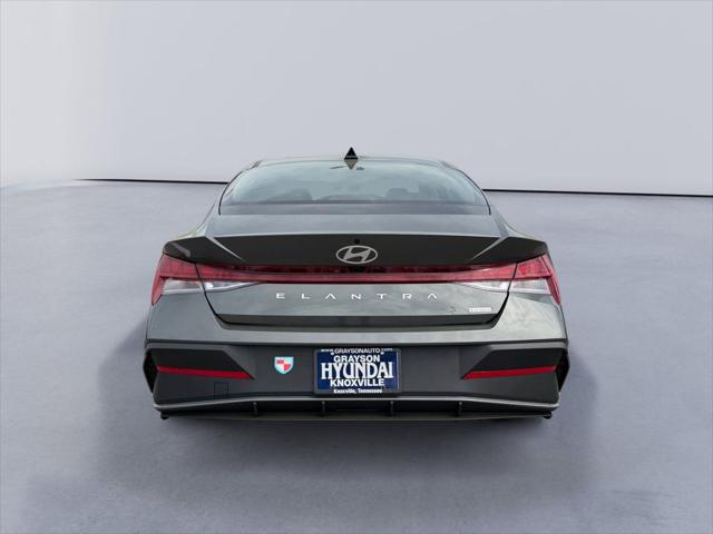 2026 Hyundai Elantra Hybrid Blue