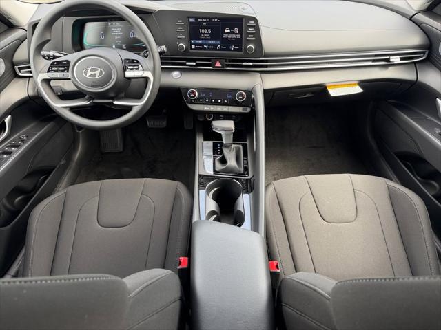2026 Hyundai Elantra Hybrid Blue