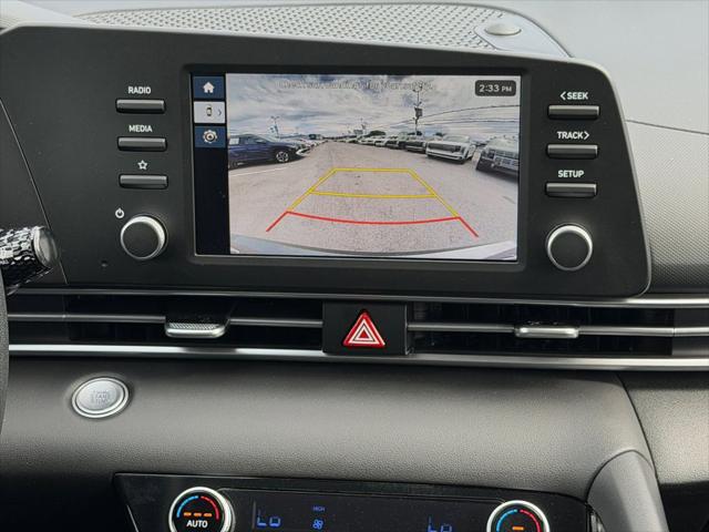 2026 Hyundai Elantra Hybrid Blue