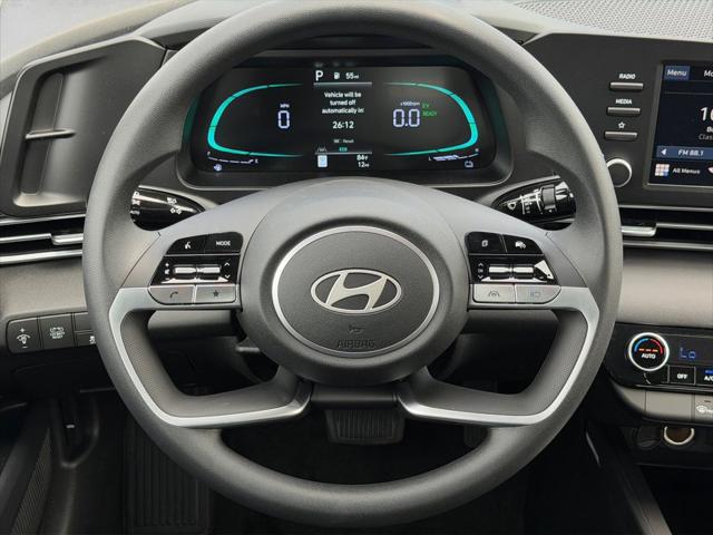 2026 Hyundai Elantra Hybrid Blue