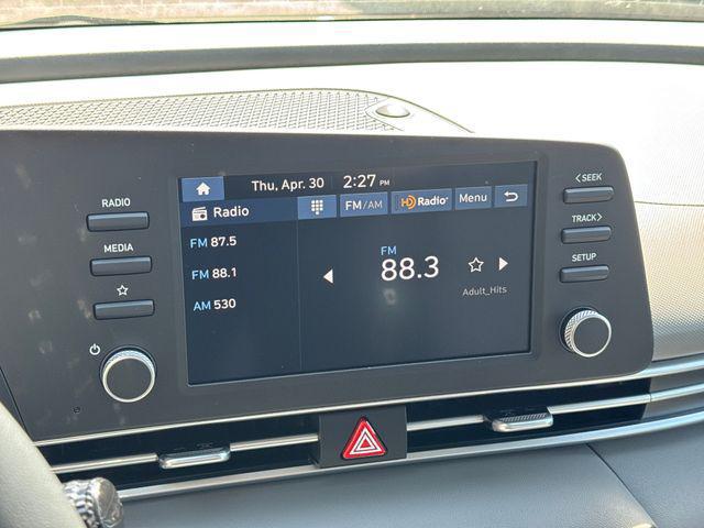 2026 Hyundai Elantra Hybrid Blue