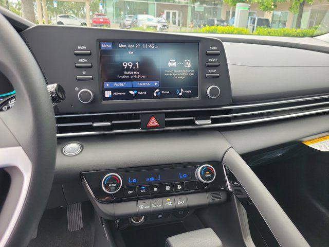 2026 Hyundai Elantra Hybrid Blue
