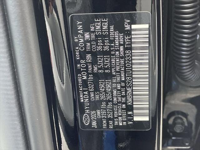2026 Hyundai Palisade Calligraphy