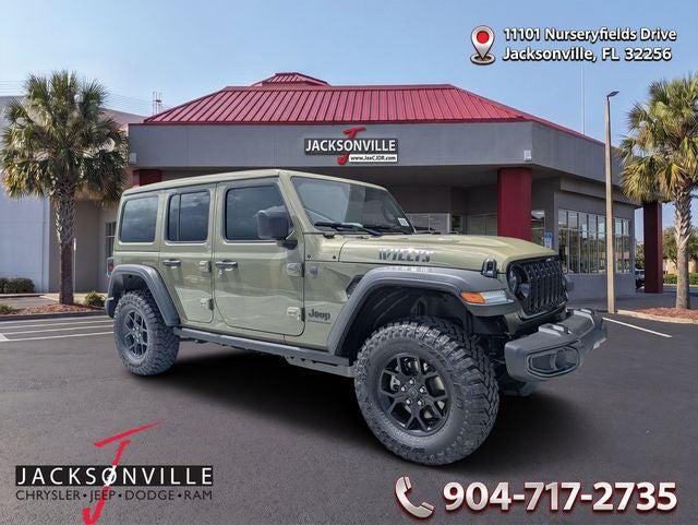 2026 Jeep Wrangler WRANGLER 4-DOOR WILLYS 2026 Jeep Wrangler WRANGLER 4-DOOR WILLYS