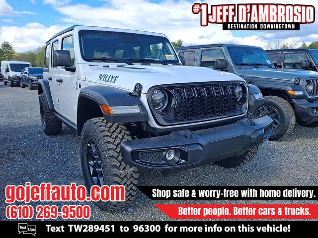 2026 Jeep Wrangler WRANGLER 4-DOOR WILLYS 2026 Jeep Wrangler WRANGLER 4-DOOR WILLYS