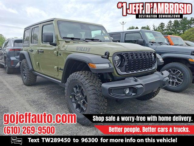 2026 Jeep Wrangler WRANGLER 4-DOOR WILLYS 2026 Jeep Wrangler WRANGLER 4-DOOR WILLYS