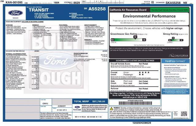 2025 Ford Transit Cargo Van 148 WB Medium Roof Cargo