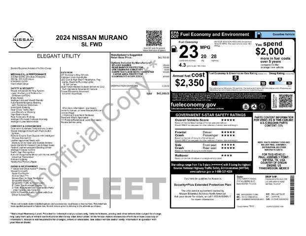 2024 Nissan Murano SL FWD