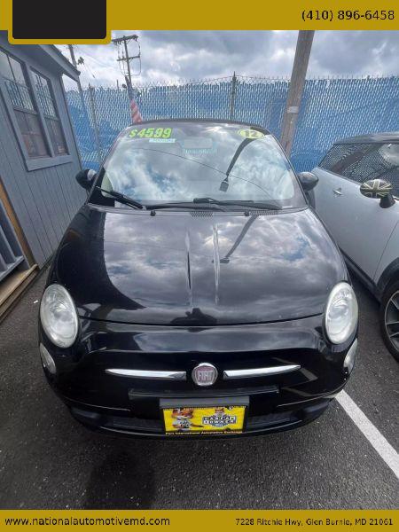 2012 Fiat 500c Pop for sale in Glen Burnie, MD
