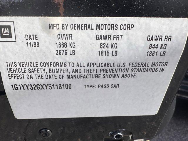 2000 Chevrolet Corvette Base