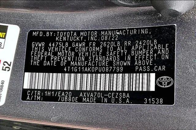 2023 Toyota Camry SE